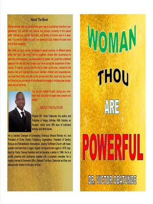 cover image of WOMAN THOU ARE POWERFUL